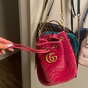 Gucci bucket bag